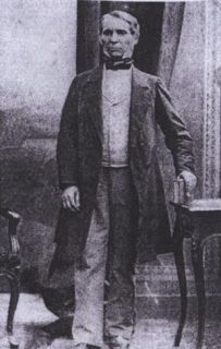 José Rodríguez Losada, en una fotografía realizada en Londres hacia 1860.
