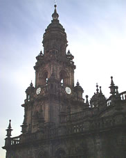 La torre del reloj de la catedral
