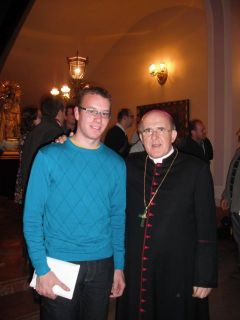 L'Arquebisbe de València amb els Campaners - Autor: CAMPANERS DE MOIXENT