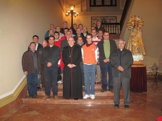 Campaners Valencians amb l'Arquebisbe de València - Autor: CAMPANERS D'ALBAIDA