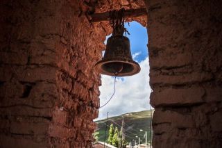 Se cree que el par de la campana que mira hacia la Plaza de Armas se encontraría en Cusco. - Autor: CHÁVEZ, Ángel / LA REPÚBLICA