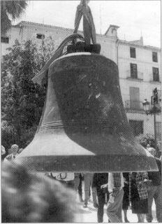 La campana María de la Seo de Xàtiva.