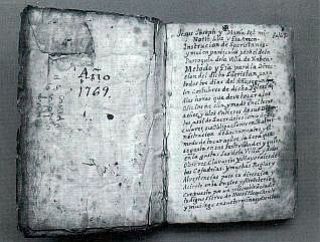 Imatge del document real del Llibre del Sagristá - Foto Arxiu del Museu Soler Blasco